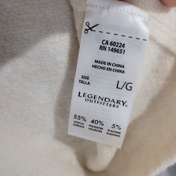 NEW Legendary Outfitters Soft Cozy Women's L Crewneck Sweater - Picture 5 of 7